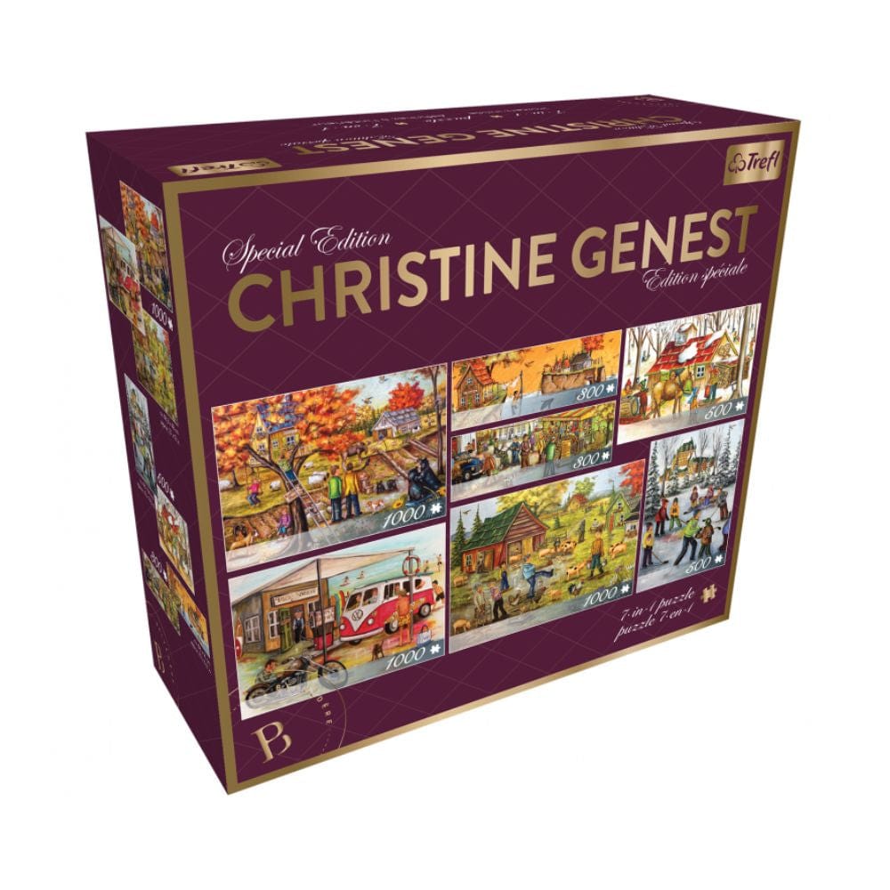 Puzzle 7 en 1: Genest - Édition spéciale CASSE-TÊTE - 1000 morceaux