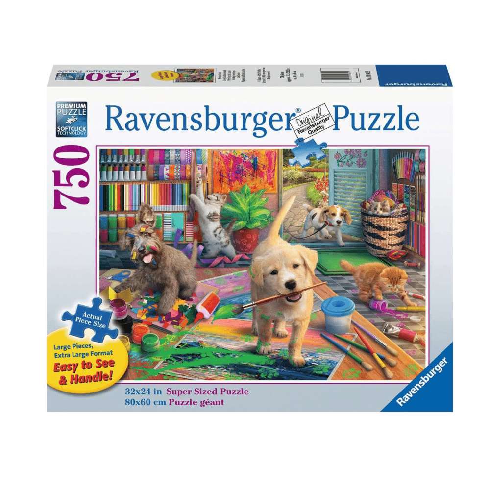 Puzzle 750: Cute Crafters CASSE-TÊTE - 600 - 900 morceaux