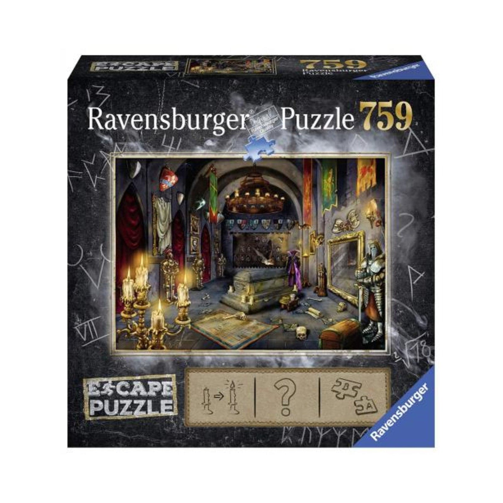 Puzzle 759 : Château de Vampire / Escape Puzzles CASSE-TÊTE