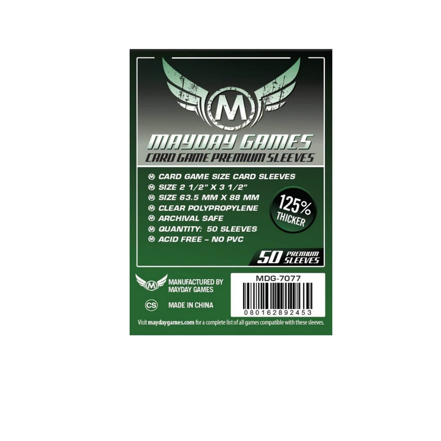 Sleeves: Premium 63.5x88mm (50) JEUX - Cartes et Accessoires