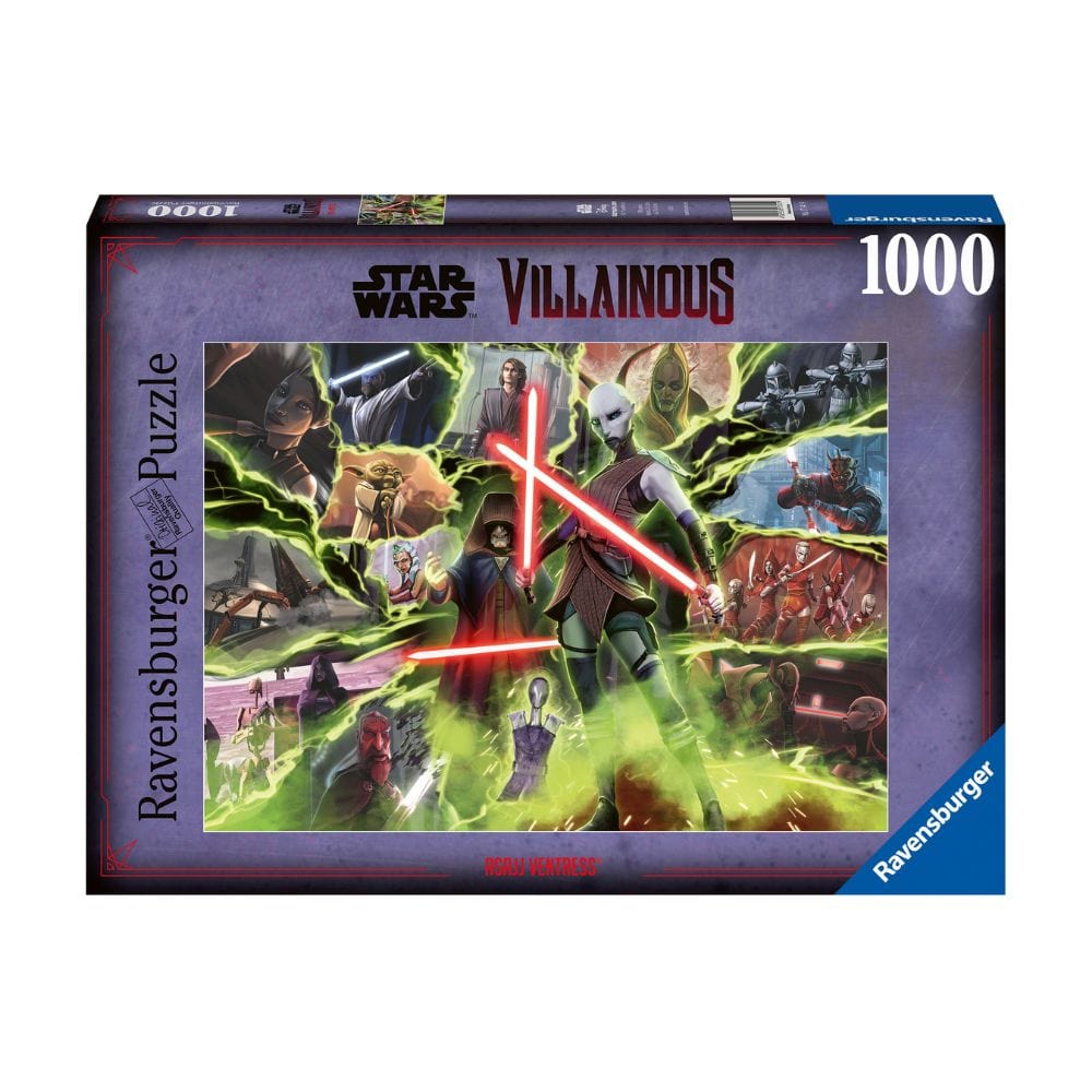 Star Wars Villainous : Asajj Ventress (1000 pcs) CASSE-TÊTE - 1000 morceaux