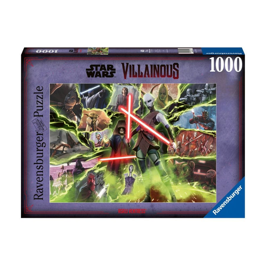 Star Wars Villainous : Asajj Ventress (1000 pcs) CASSE-TÊTE - 1000 morceaux