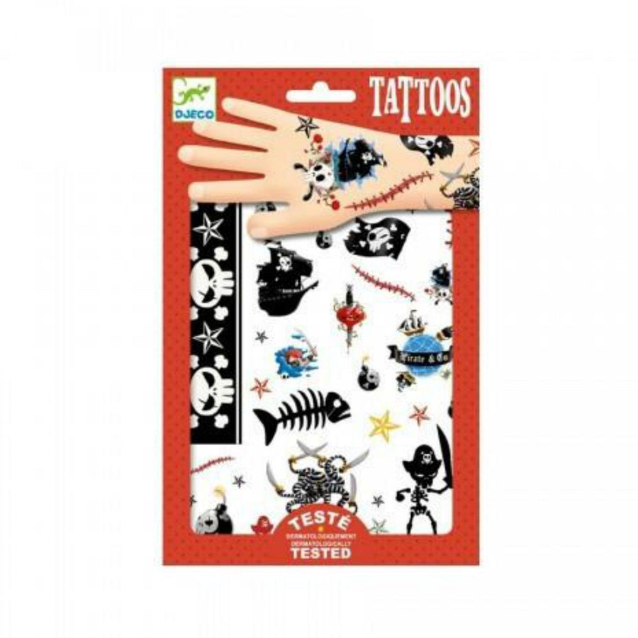 Tatouages Pirates JEUX - Bas de Noël