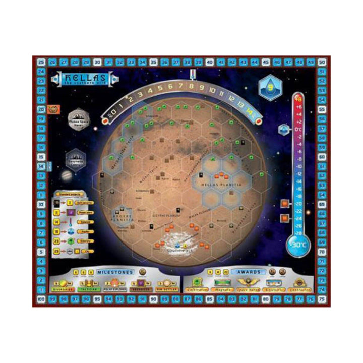 Terraforming Mars - Ext. Hellas et Elysium (FR) JEUX - Stratégie - Stratégie intermédiaire