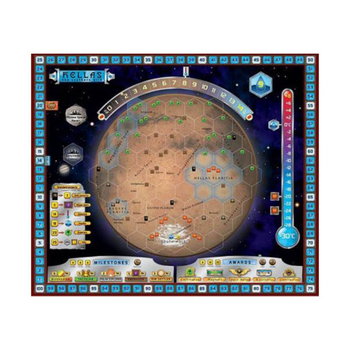 Terraforming Mars - Ext. Hellas et Elysium (FR) JEUX - Stratégie - Stratégie intermédiaire