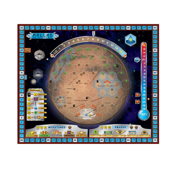 Terraforming Mars: Hellas and Elysium Exp. (EN) JEUX - Stratégie - Stratégie intermédiaire