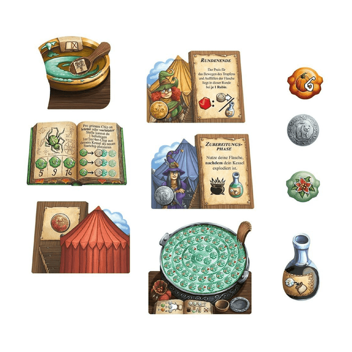 The Quacks of Quedlinburg: The Herb Witches Exp. (EN) JEUX - Stratégie - Stratégie intermédiaire