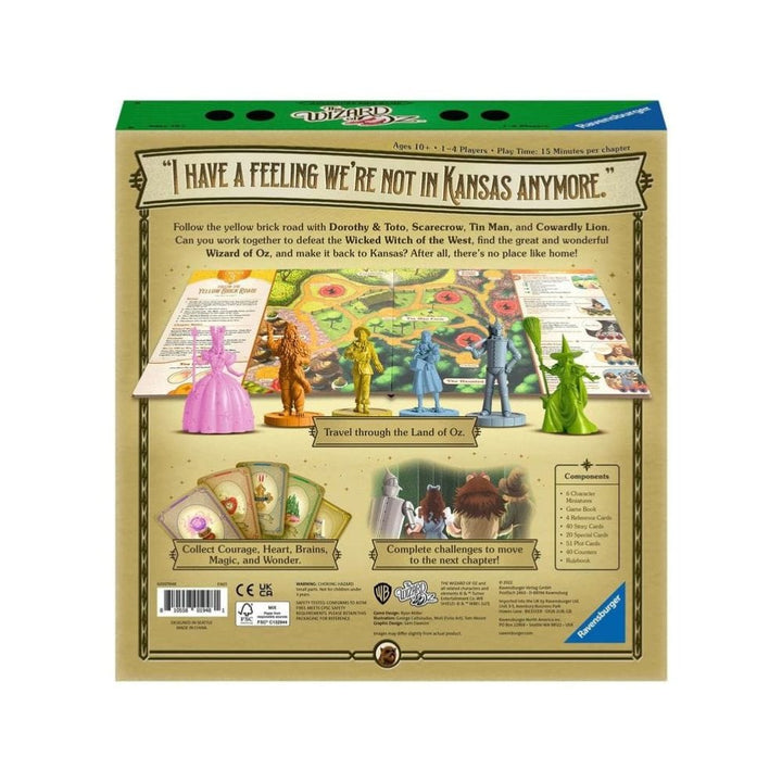 The Wizard of Oz Adventure Book Game JEUX - Famille