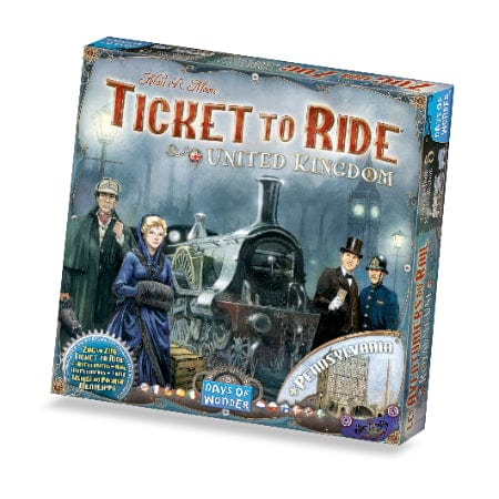 Ticket to Ride: Map #5 - United Kingdom Exp. (ML) JEUX - Famille