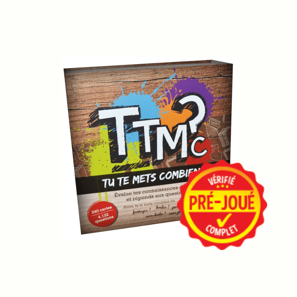 TTMC – Tu te mets combien? (Édition Québécoise) [pré-joué] (FR) BAZAR - Bazar - Ambiance (party)