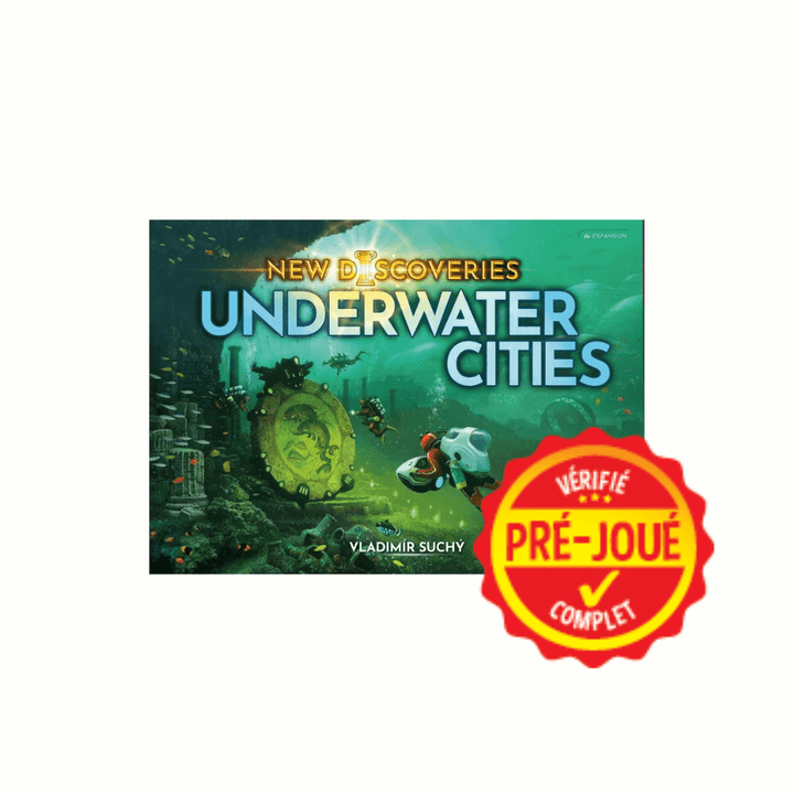 Underwater Cities New Discoveries Expansion (pré-joué) (EN) BAZAR - Bazar - Stratégie
