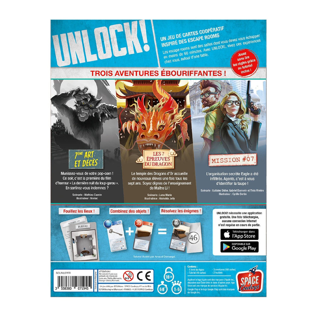 Unlock! 7 Epic Adventures (FR) JEUX - Coopératifs - Unlock