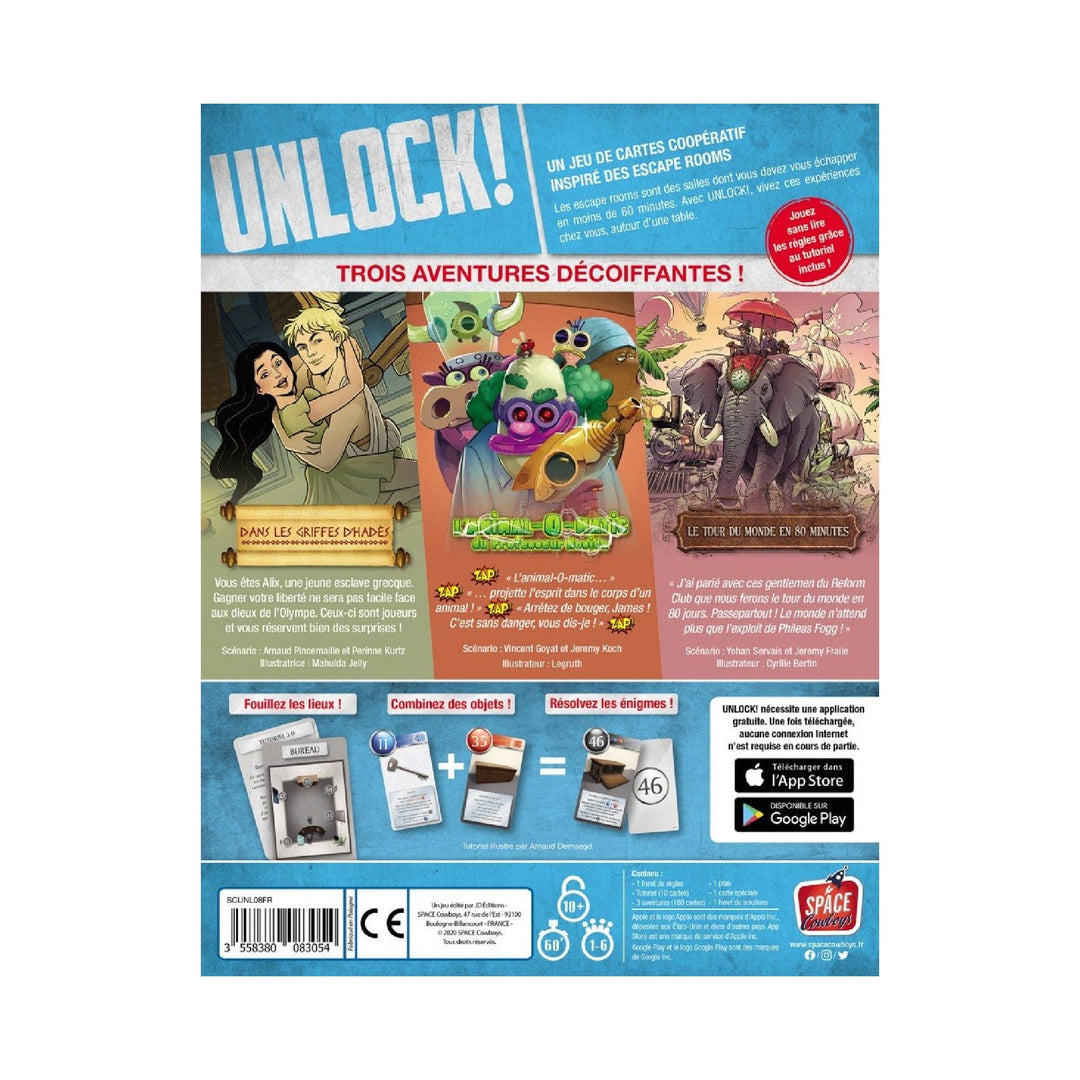 Unlock! 8 Mythic Adventures (FR) JEUX - Coopératifs - Unlock