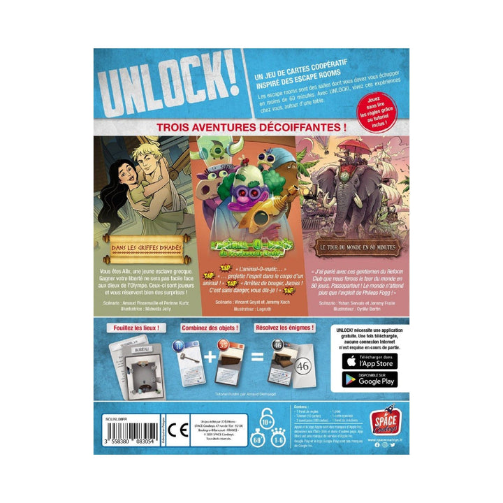 Unlock! 8 Mythic Adventures (FR) JEUX - Coopératifs - Unlock