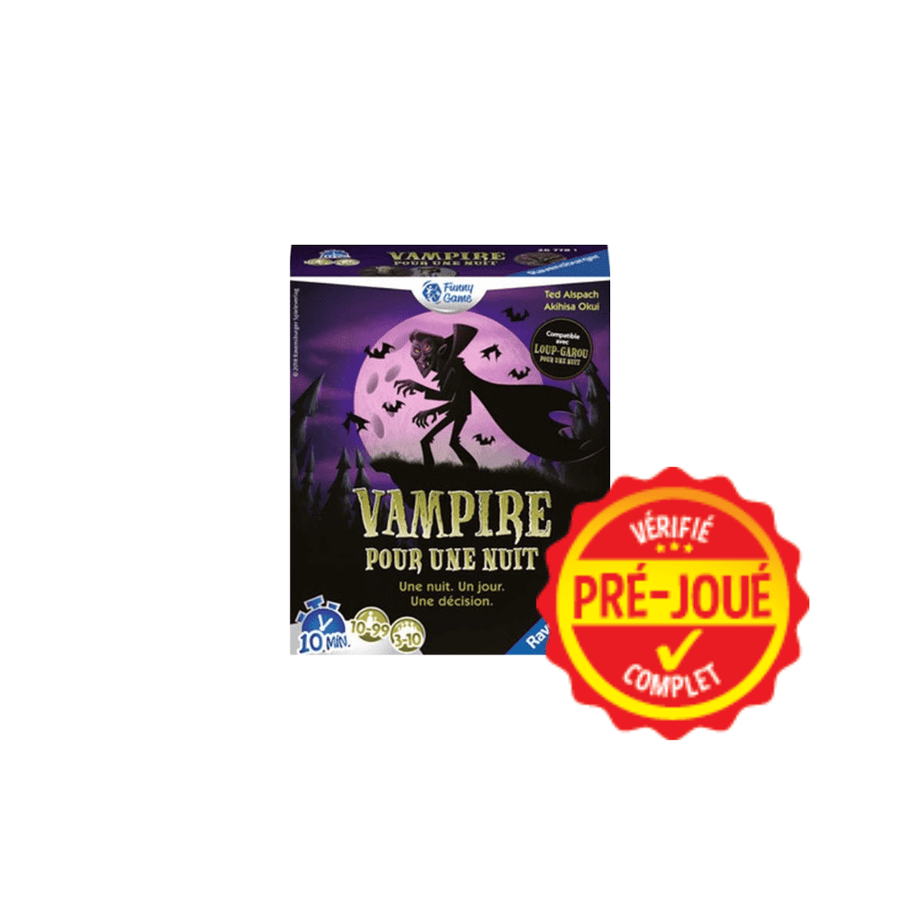 Vampire pour une nuit [pré-joué] (FR) BAZAR - Bazar - Ambiance (party)