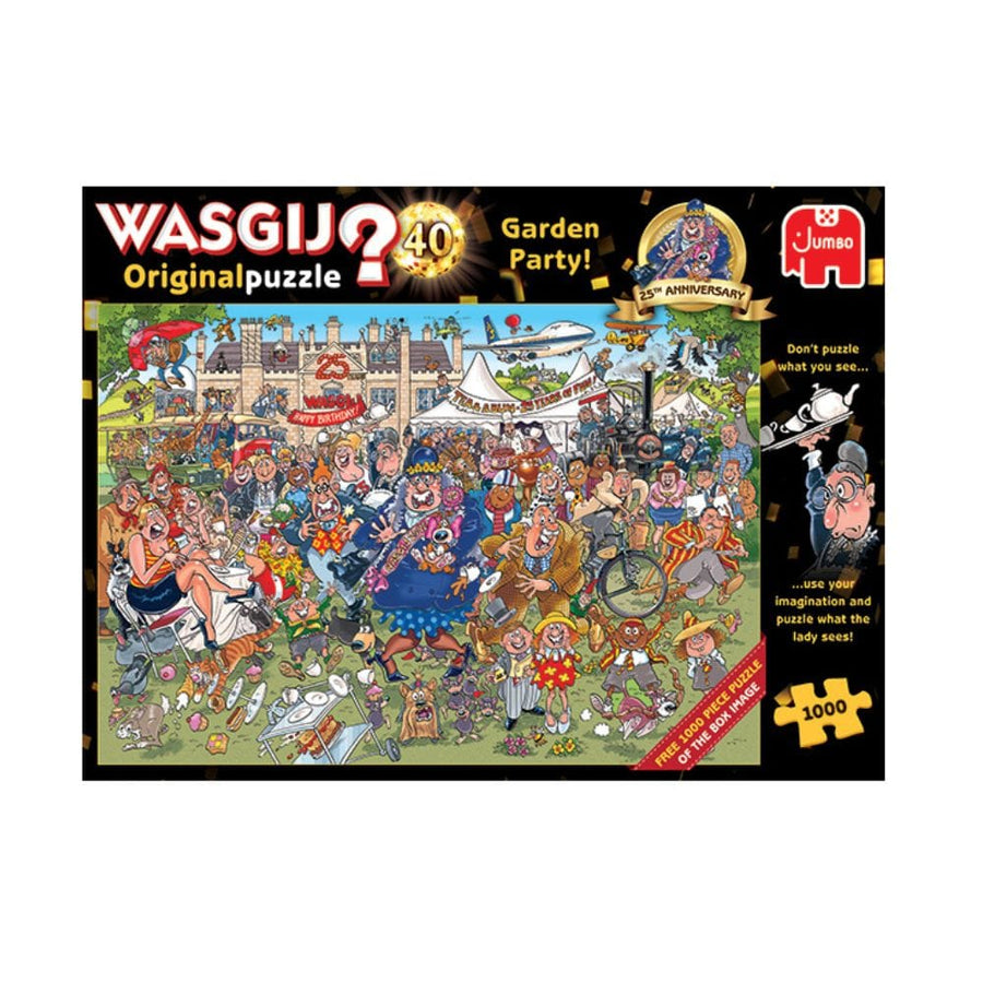 Wasgij - Original #40 - La garden-party du 25e anniversaire! (1000 pcs) CASSE-TÊTE - 1000 morceaux